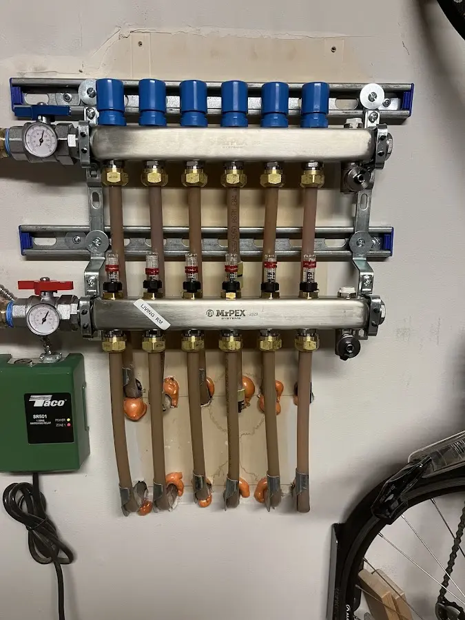 Plumber performing Leak Detection at a residential property in Fort Lee